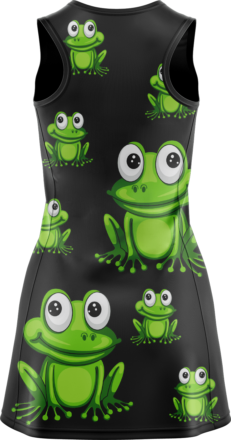 Freaky Frog Ladies Mini Dress - fungear.com.au