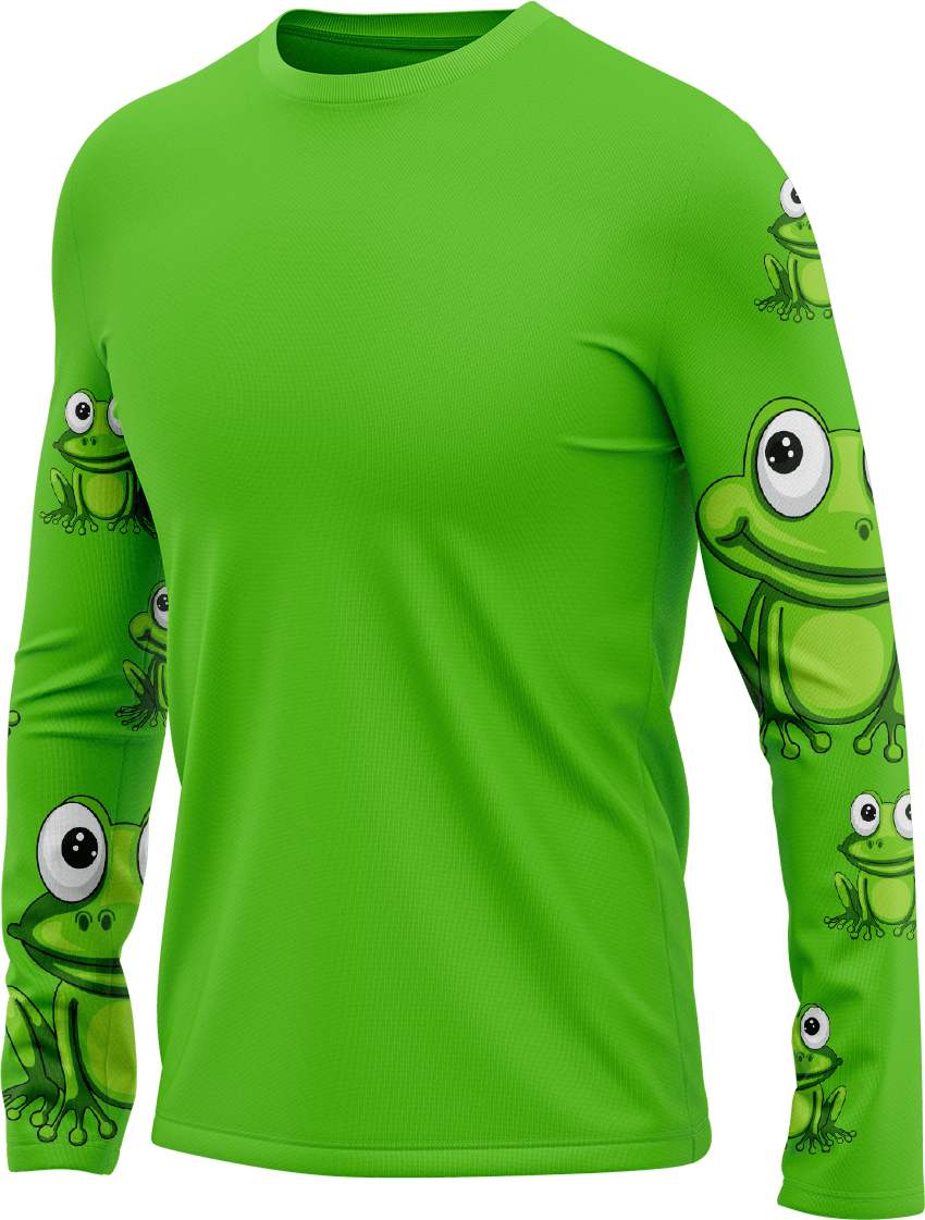 Freaky Frog Rash T-Shirt Long Sleeve - fungear.com.au