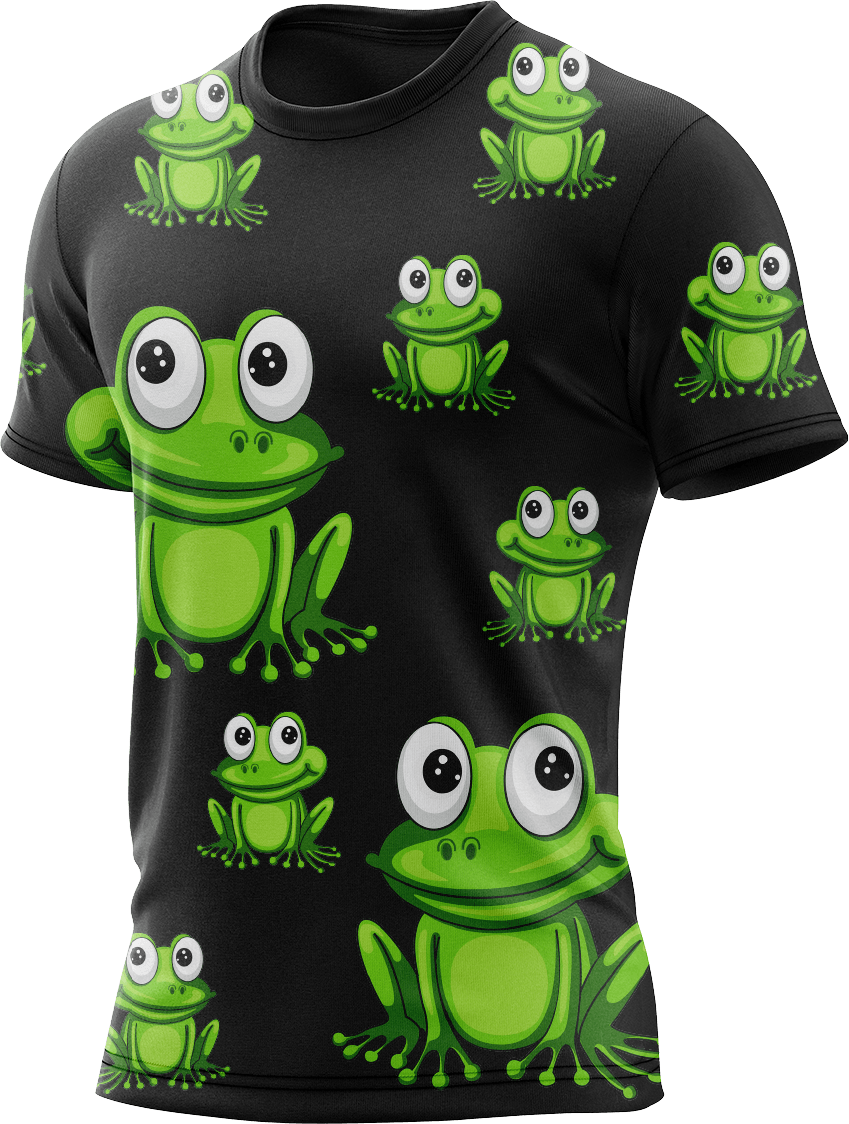Freaky Frog Rash Shirt Short Sleeve