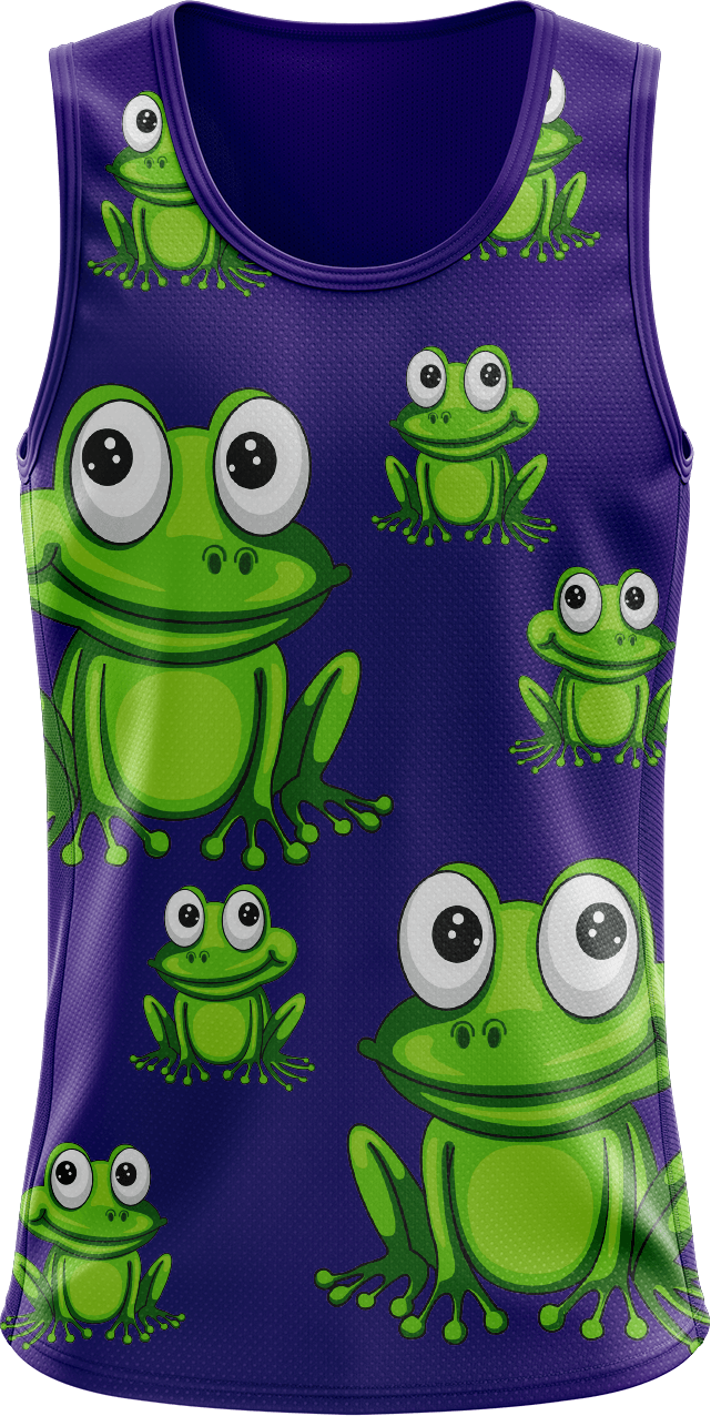 Freaky Frog Singlets - fungear.com.au