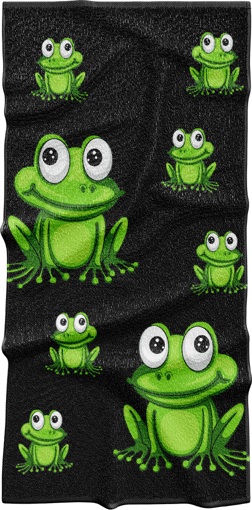 Freaky Frog Towels - fungear.com.au