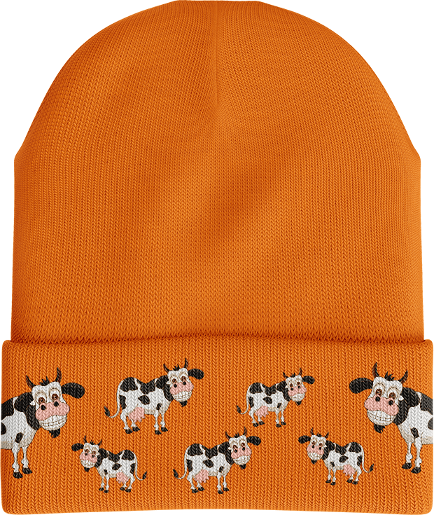 Fussy Cow Beanie - fungear.com.au