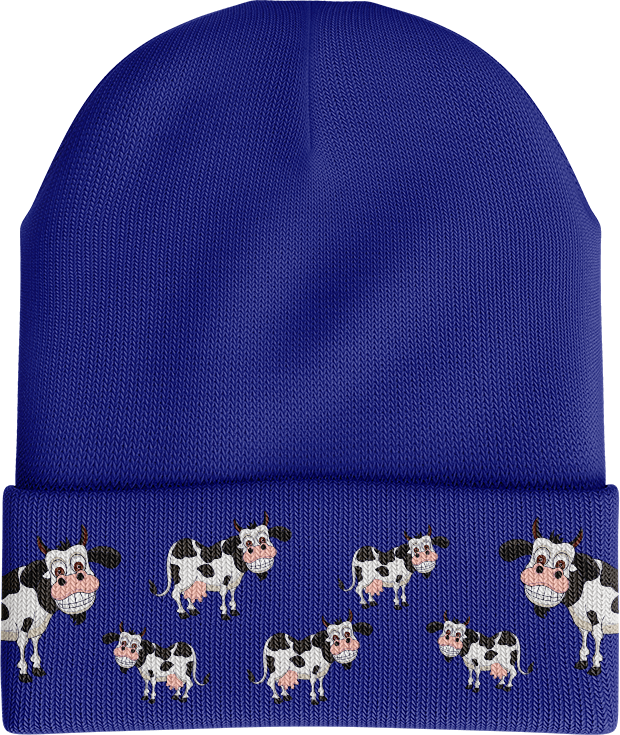 Fussy Cow Beanie - fungear.com.au