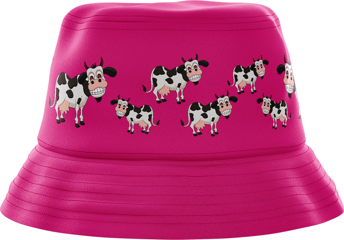 Fussy Cow Bucket Hats - fungear.com.au