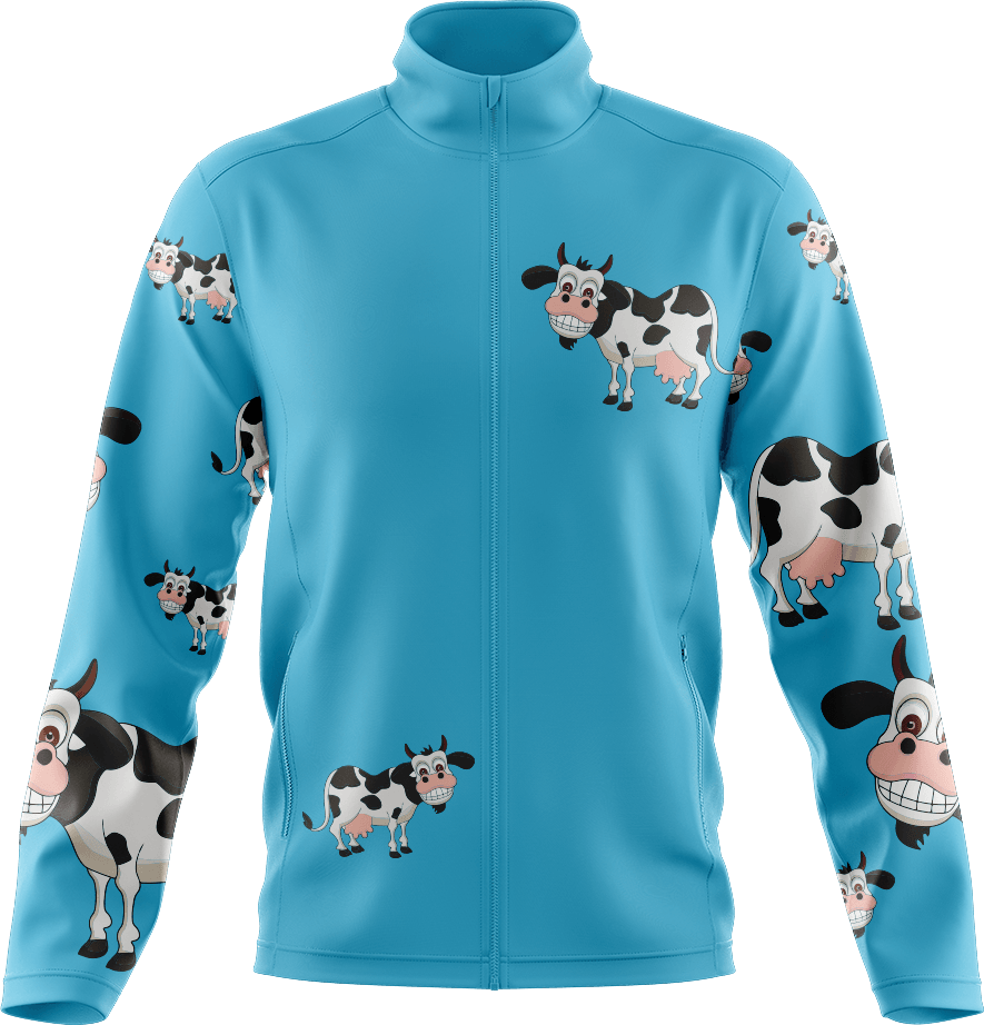 Fussy Cow Full Zip Track Jacket - fungear.com.au