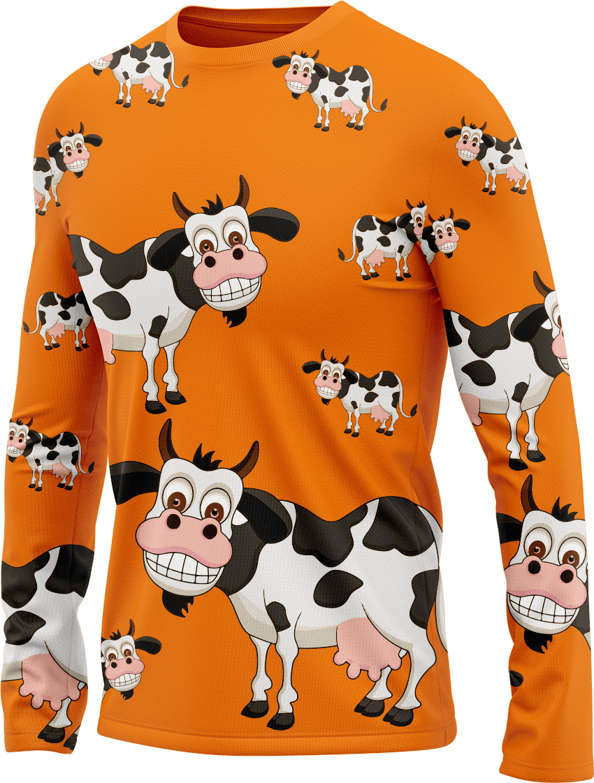 Fussy Cow Rash T-Shirt Long Sleeve - fungear.com.au