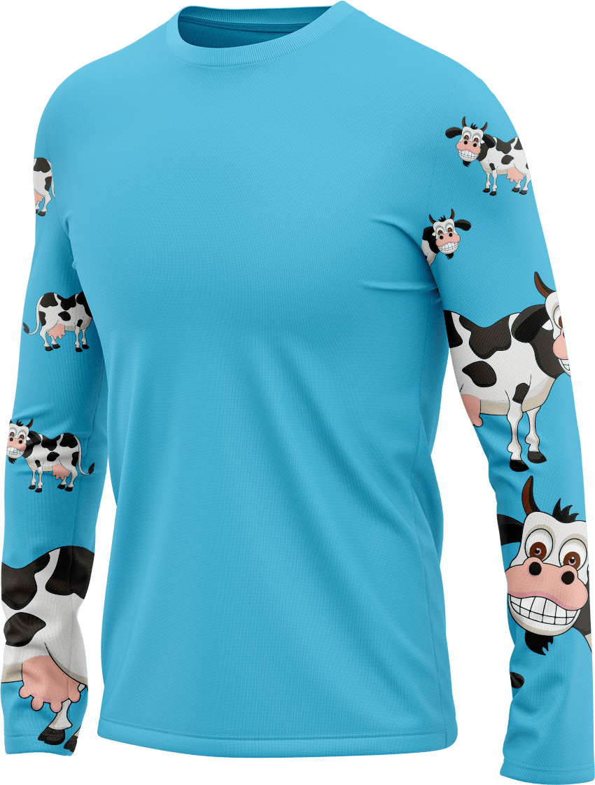 Fussy Cow Rash T-Shirt Long Sleeve - fungear.com.au