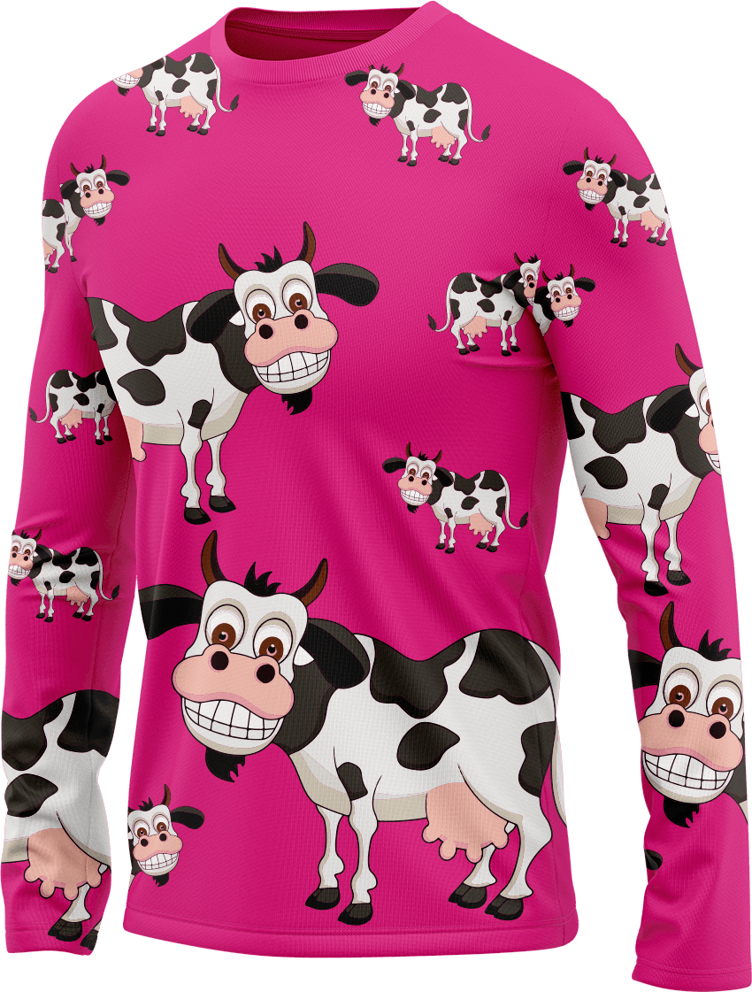 Fussy Cow Rash T-Shirt Long Sleeve - fungear.com.au