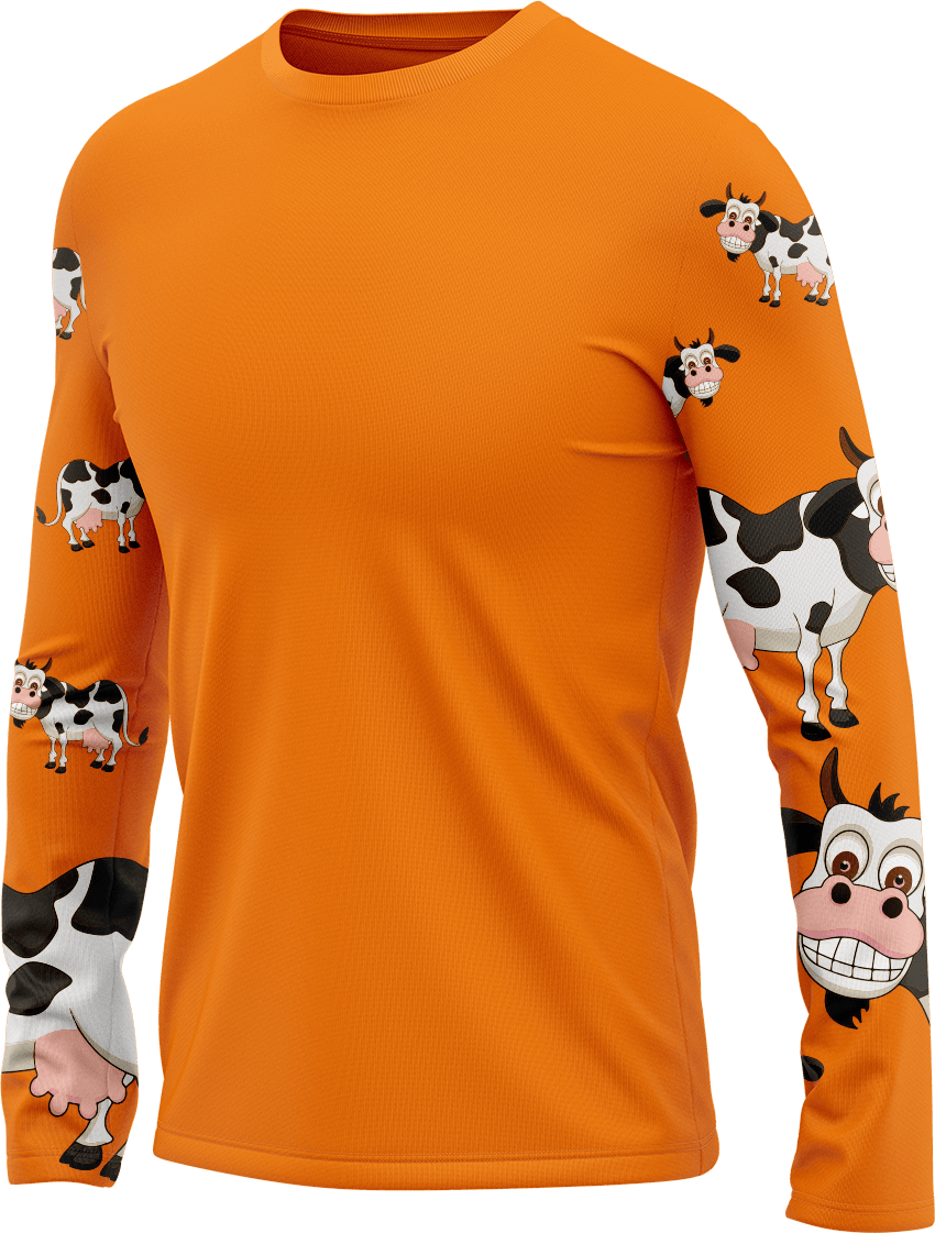 Fussy Cow Rash T-Shirt Long Sleeve - fungear.com.au