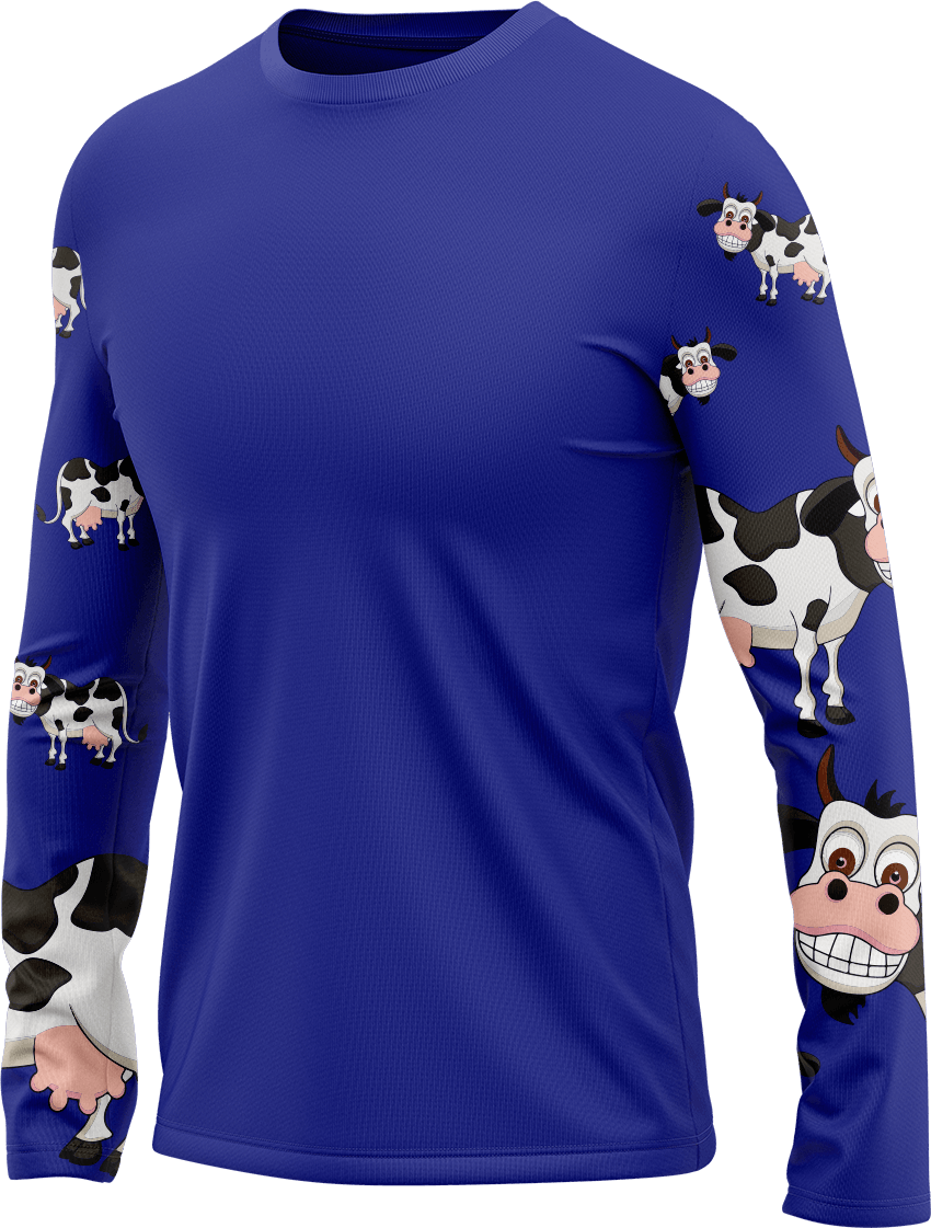 Fussy Cow Rash T-Shirt Long Sleeve - fungear.com.au