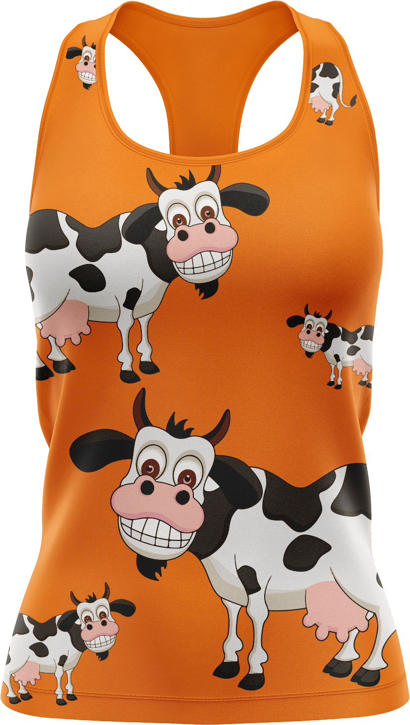 Fussy Cow Singlets - fungear.com.au