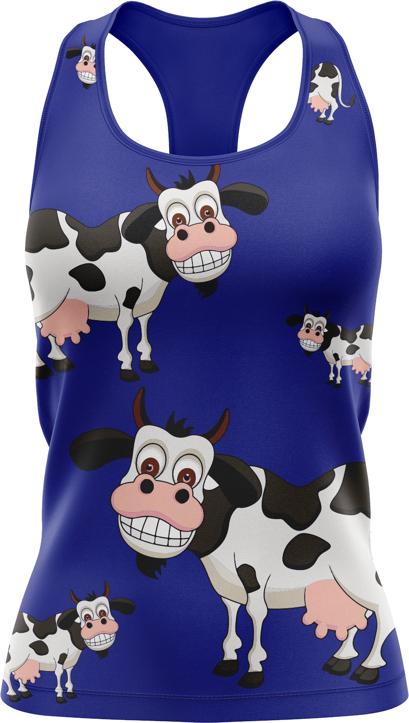 Fussy Cow Singlets - fungear.com.au