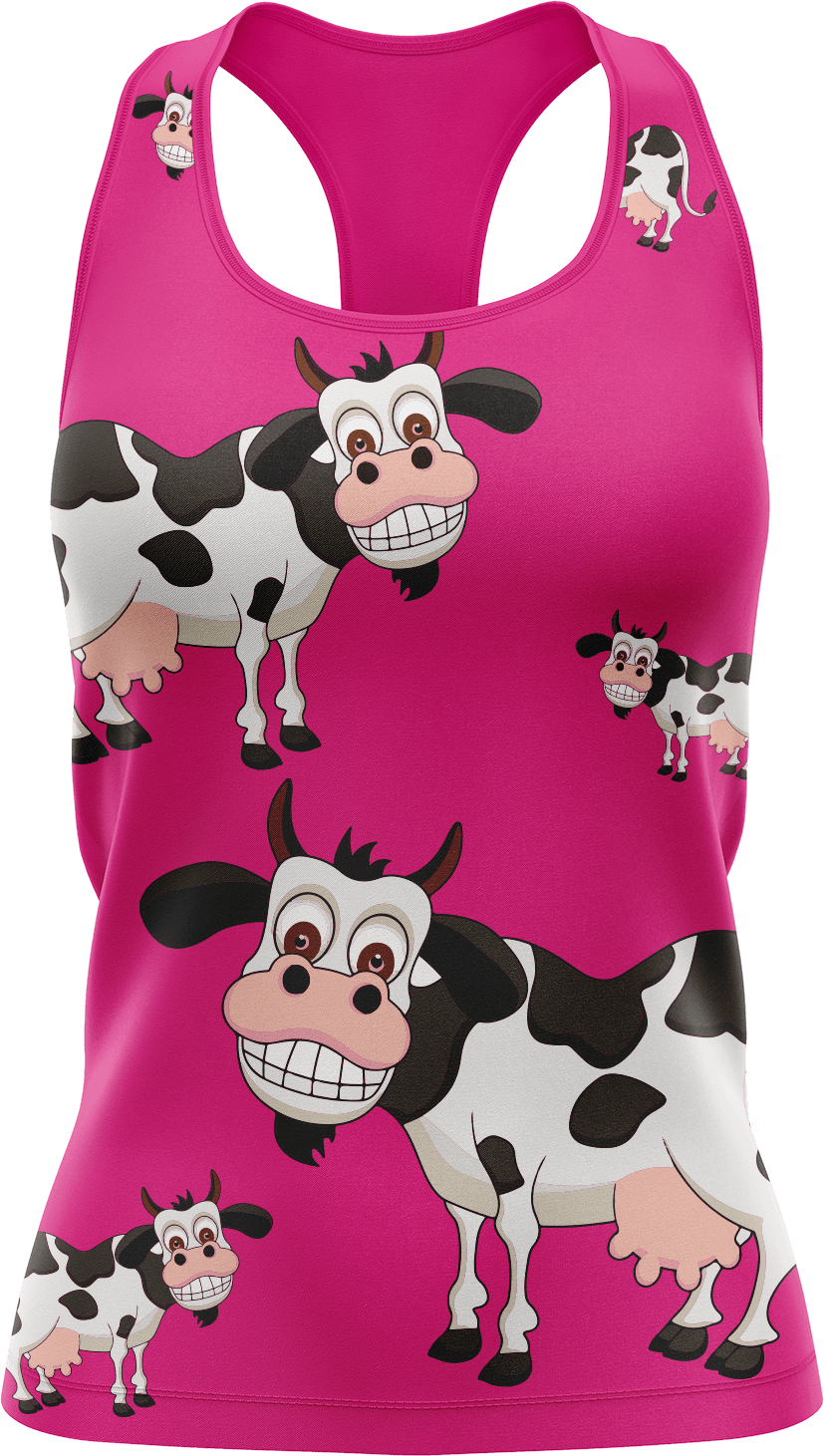 Fussy Cow Singlets - fungear.com.au