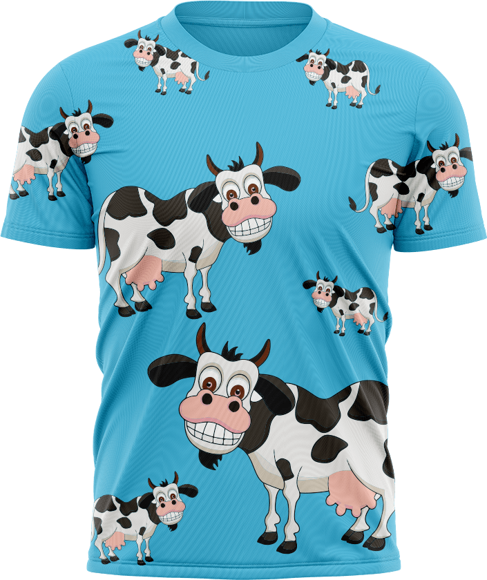Fussy Cow T shirts - fungear.com.au