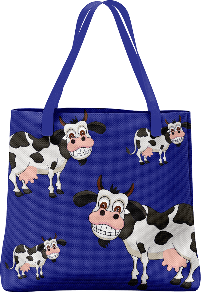 Fussy Cow Tote Bag - fungear.com.au