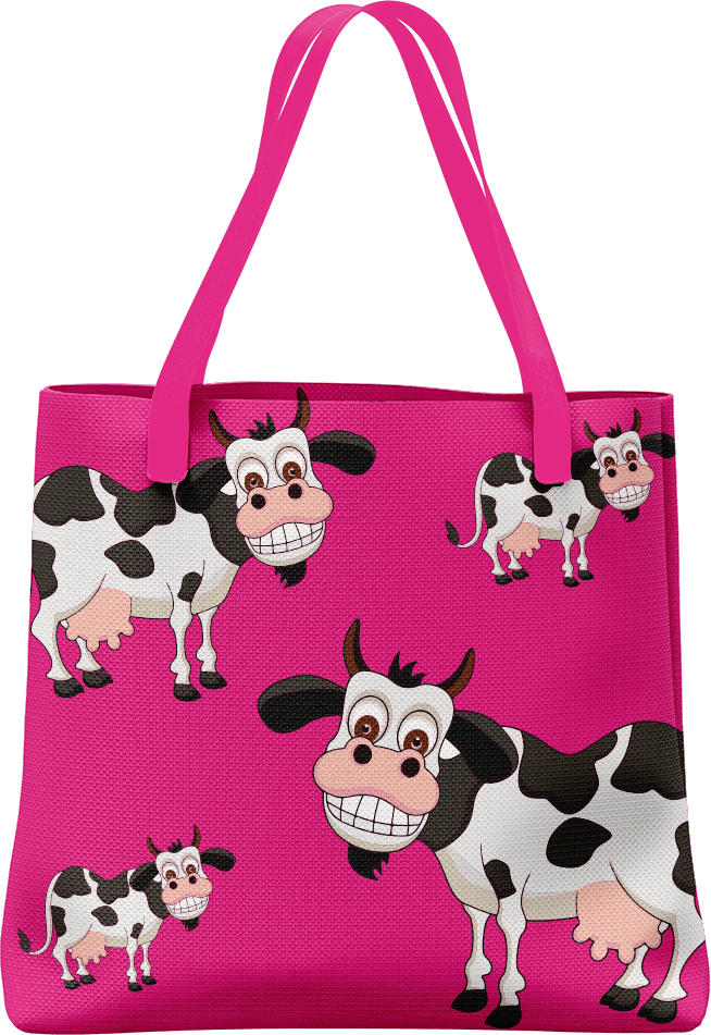 Fussy Cow Tote Bag - fungear.com.au