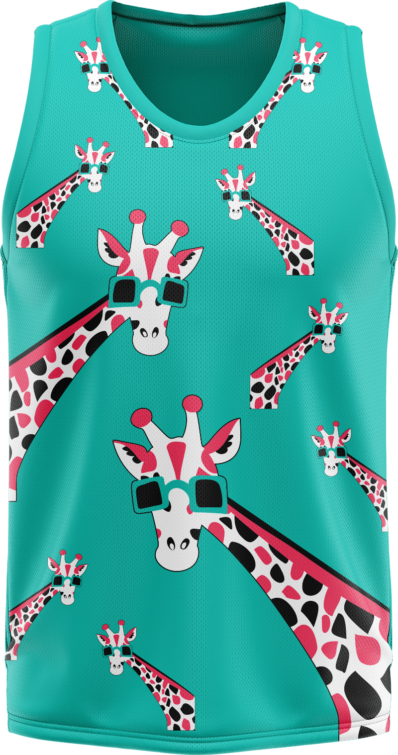 Gigi Giraffe Basketball Jersey - fungear.com.au