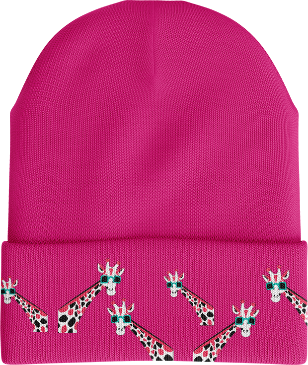 Gigi Giraffe Beanie - fungear.com.au
