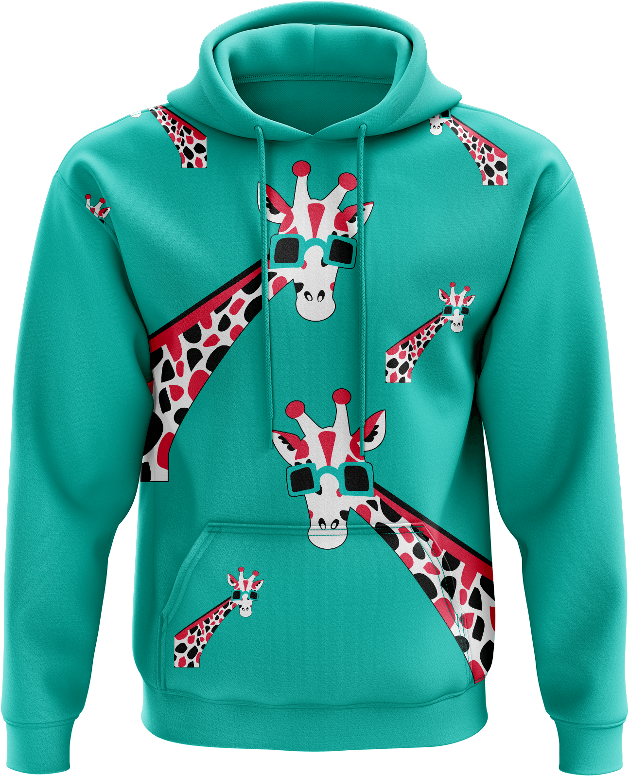 Gigi Giraffe Hoodies - fungear.com.au