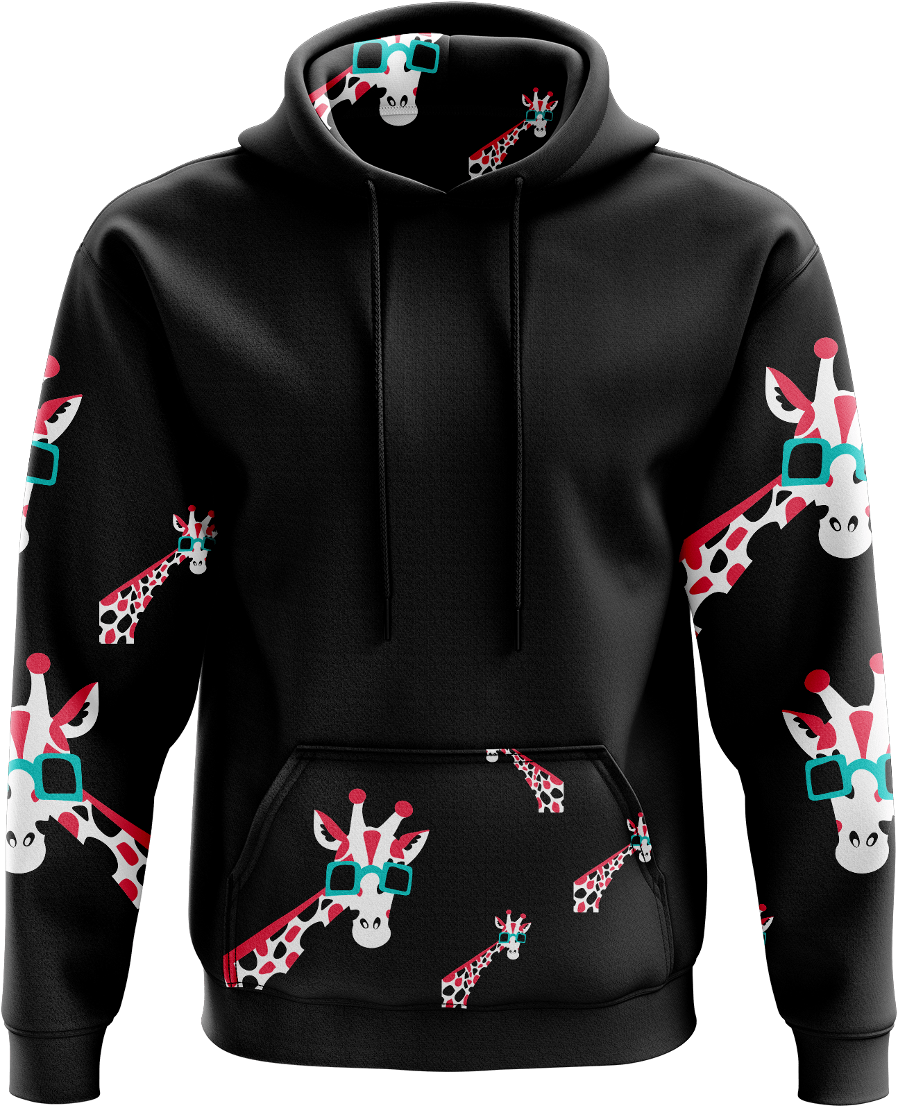 Gigi Giraffe Hoodies - fungear.com.au