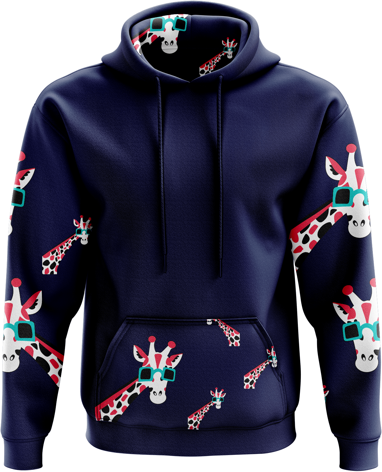 Gigi Giraffe Hoodies - fungear.com.au