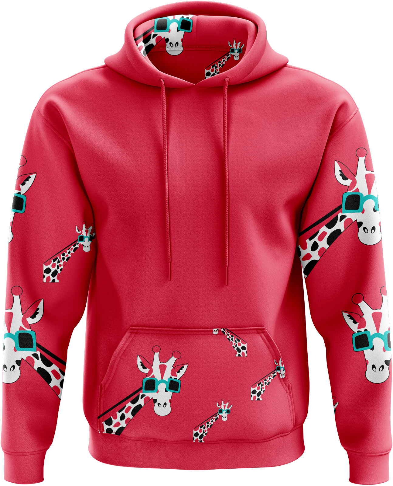 Gigi Giraffe Hoodies - fungear.com.au