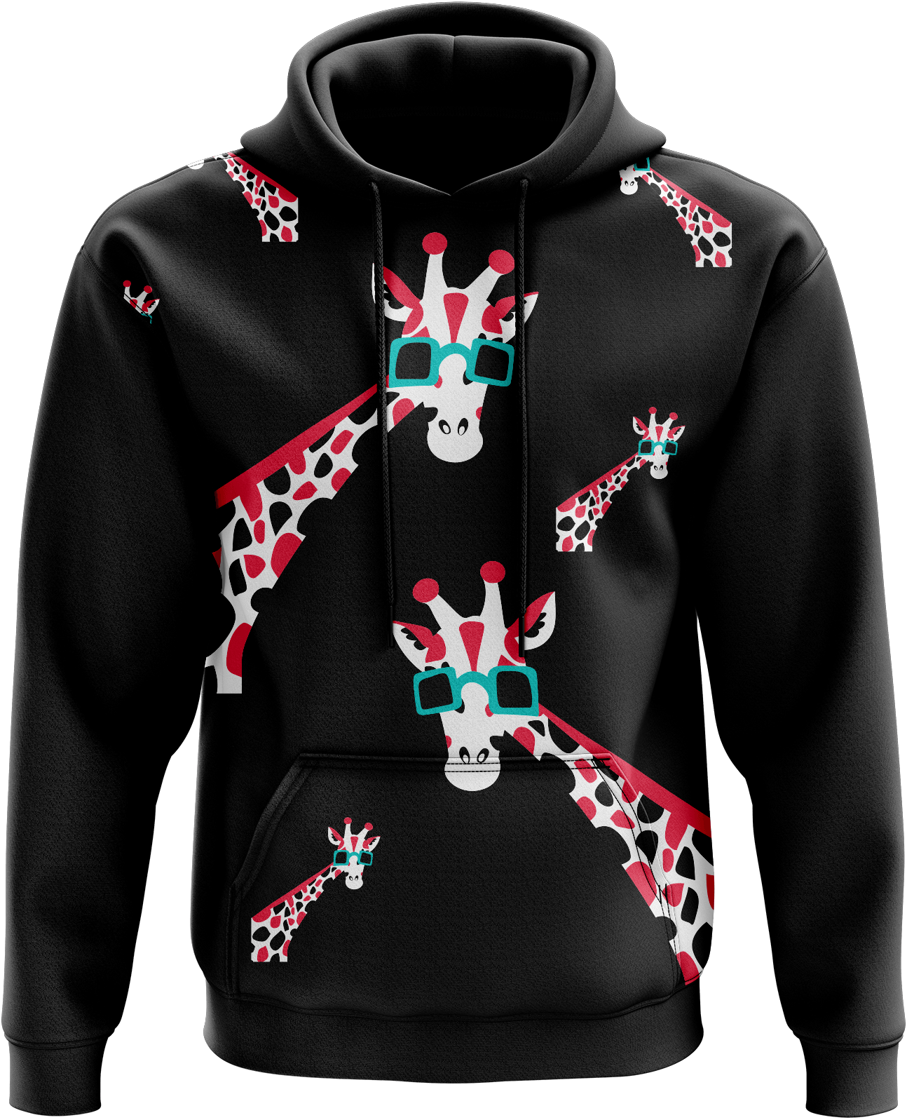 Gigi Giraffe Hoodies - fungear.com.au