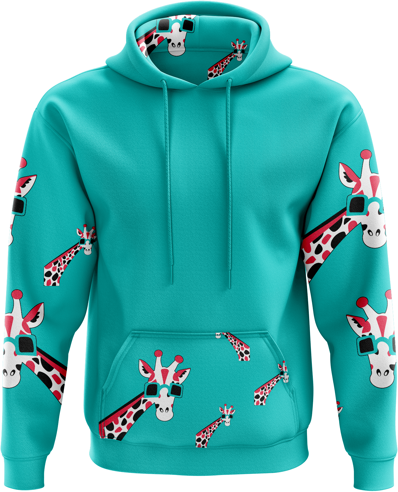Gigi Giraffe Hoodies - fungear.com.au