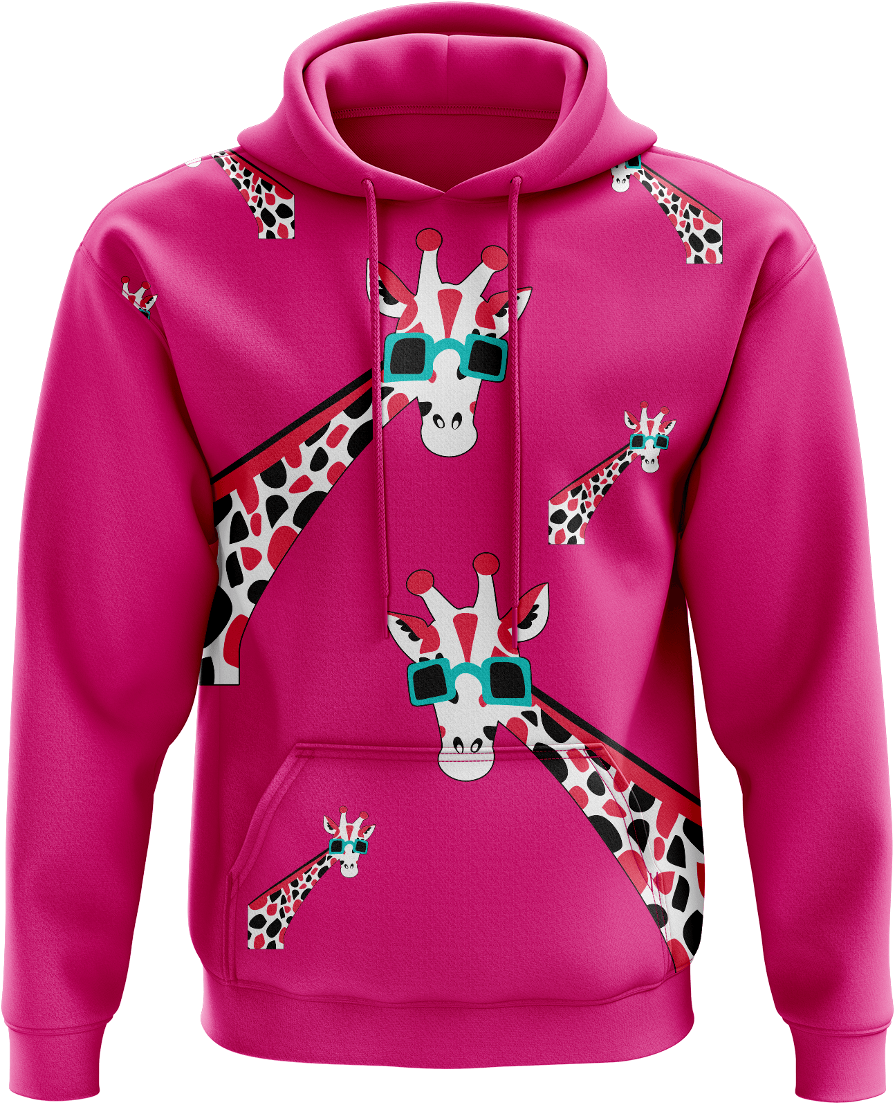 Gigi Giraffe Hoodies - fungear.com.au