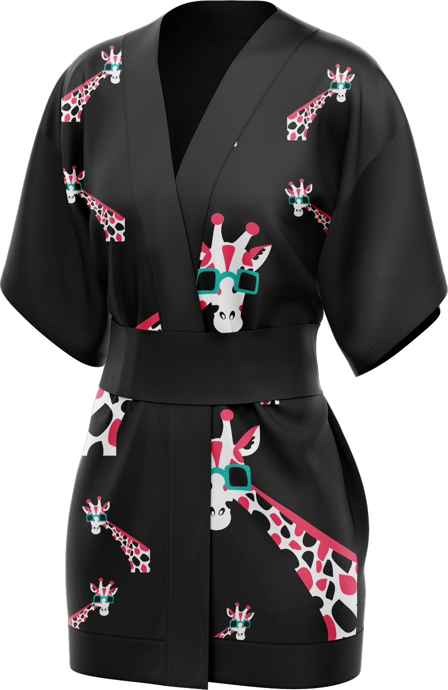 Gigi Giraffe Kimono - fungear.com.au