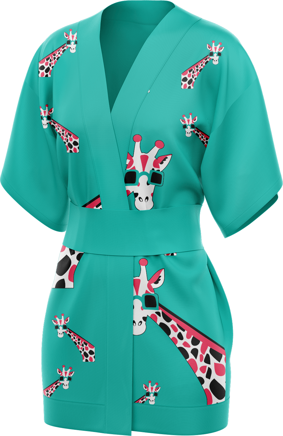 Gigi Giraffe Kimono - fungear.com.au