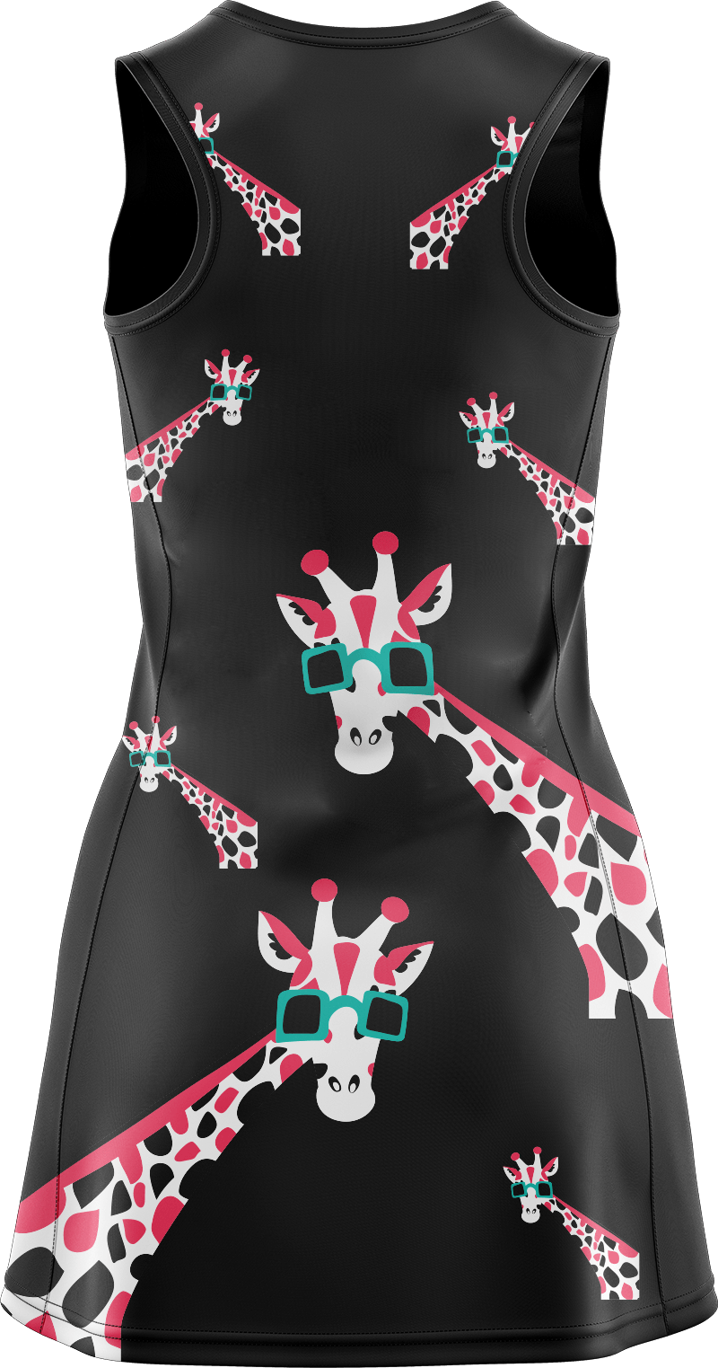 Gigi Giraffe Ladies Mini Dress - fungear.com.au