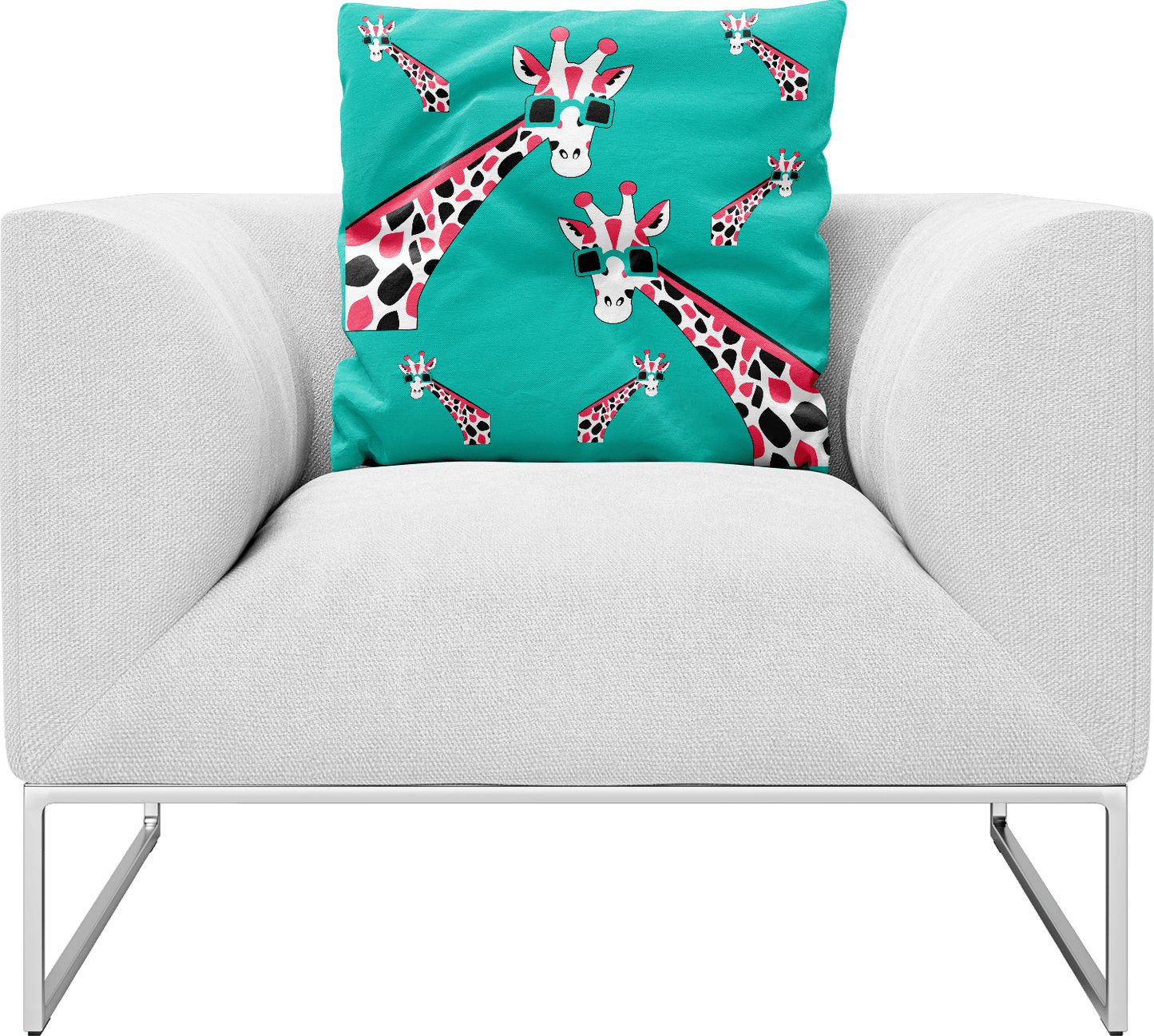 Gigi Giraffe Pillows Cushions - fungear.com.au