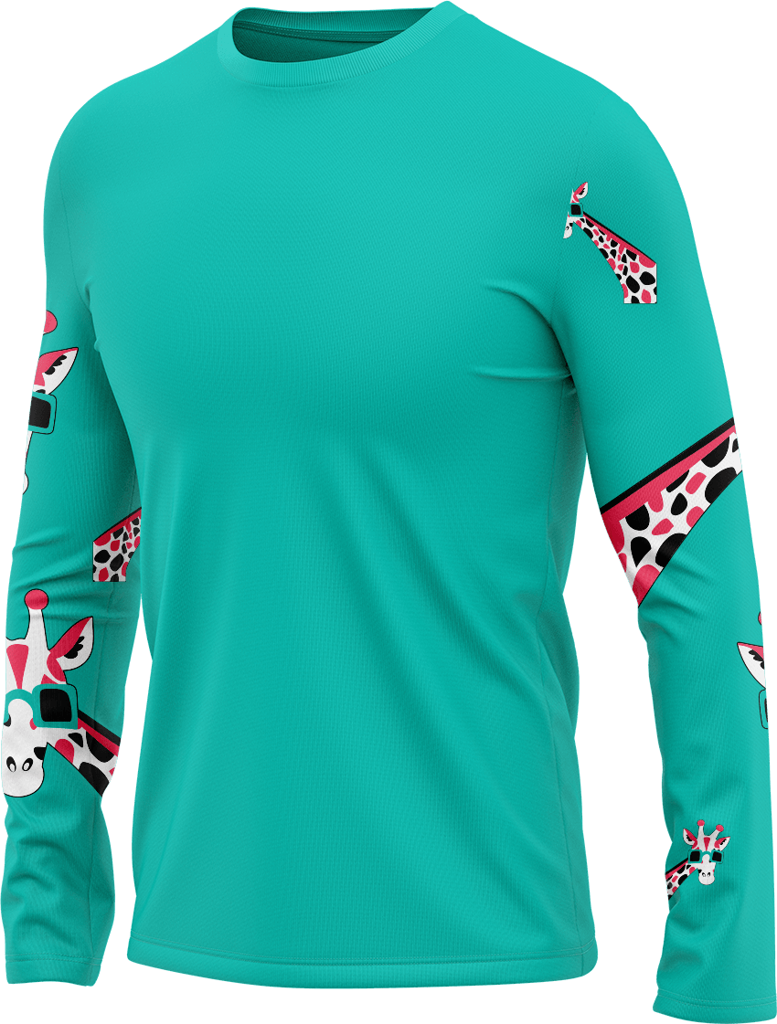 Gigi Giraffe Rash T-Shirt Long Sleeve - fungear.com.au