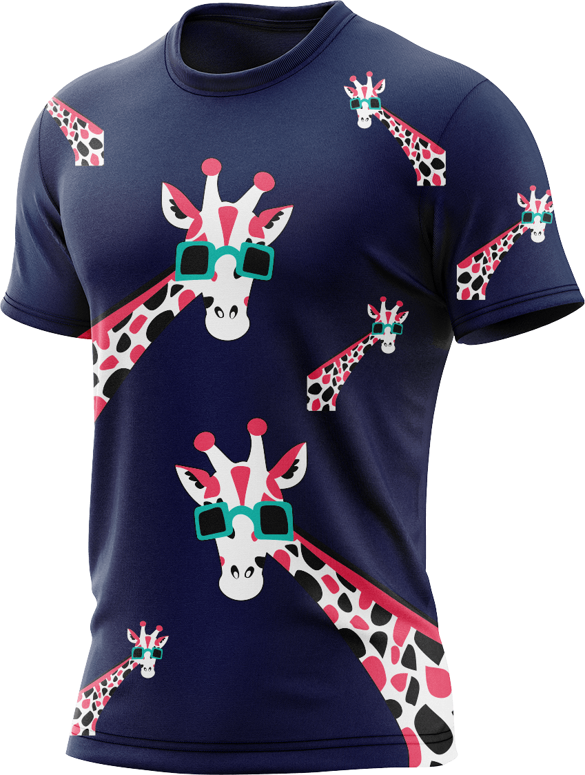 Gigi Giraffe Rash T-Shirt Short Sleeve - fungear.com.au