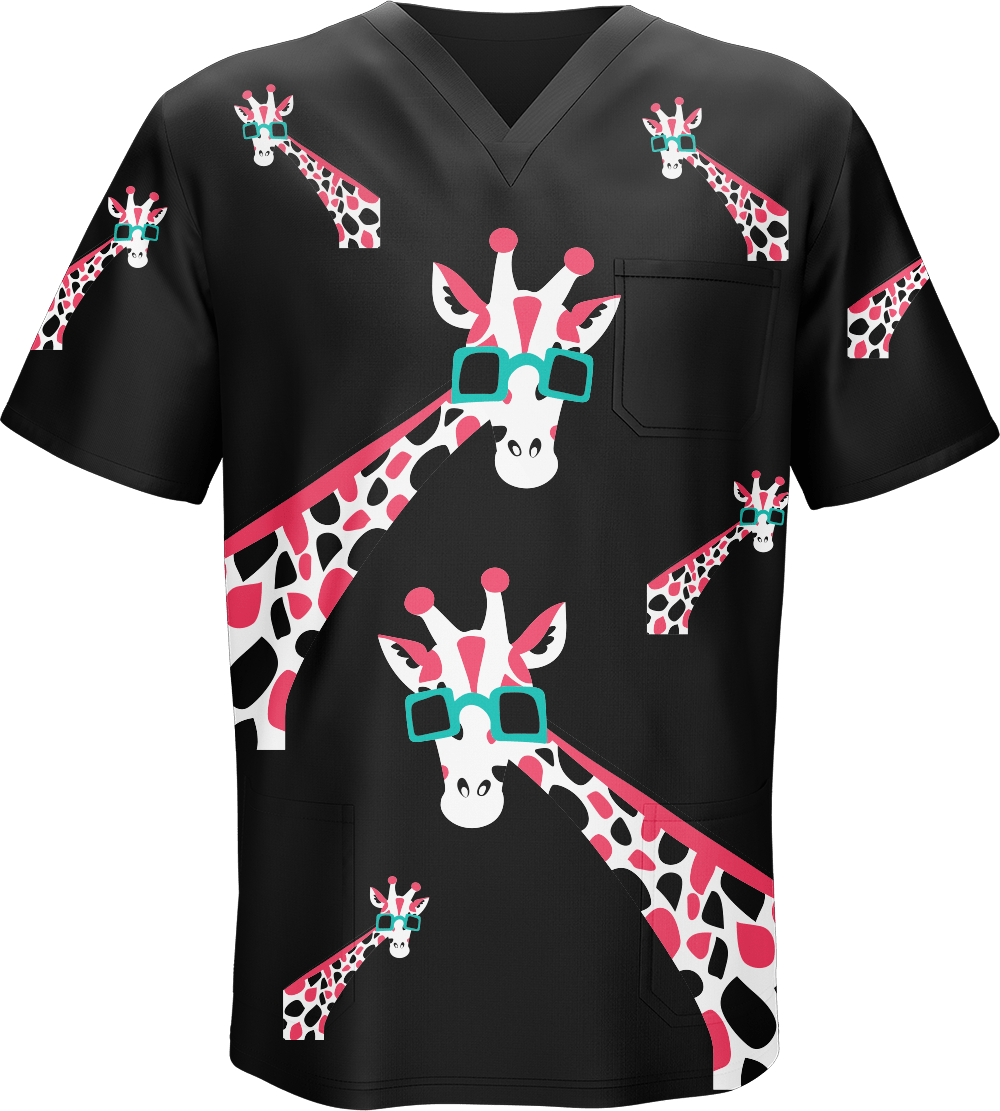 Gigi Giraffe Scrubs