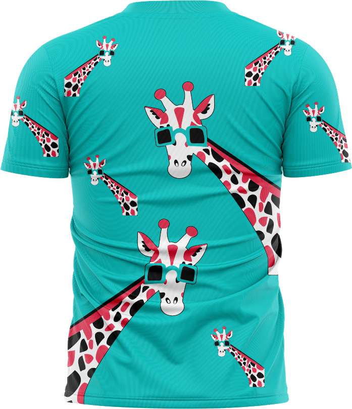 Gigi Giraffe T shirts - fungear.com.au