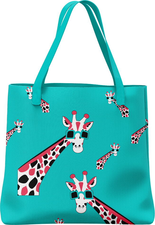 Gigi Giraffe Tote Bag - fungear.com.au