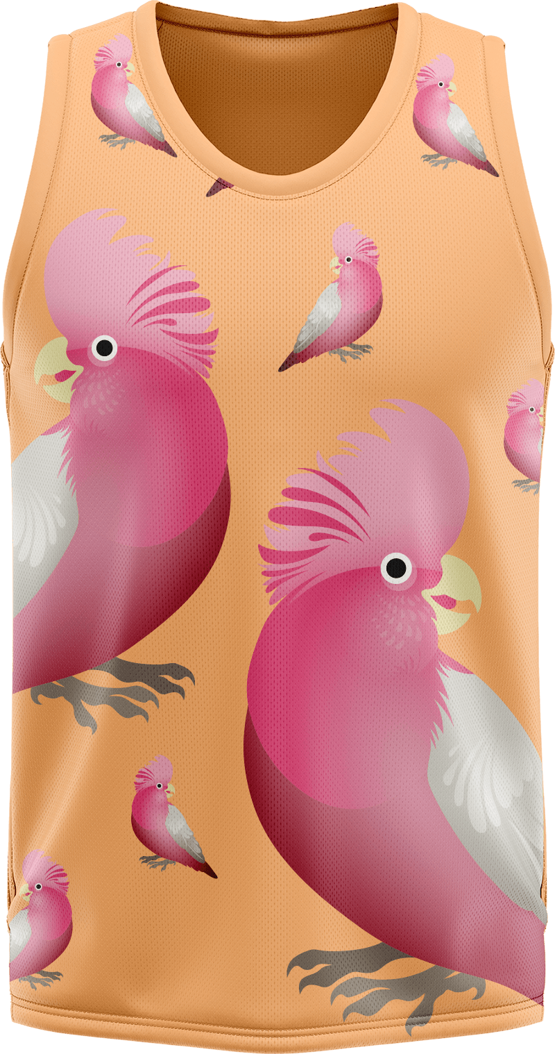Glama Galah Basketball Jersey - fungear.com.au