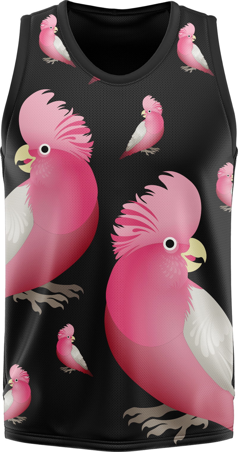 Glama Galah Basketball Jersey - fungear.com.au