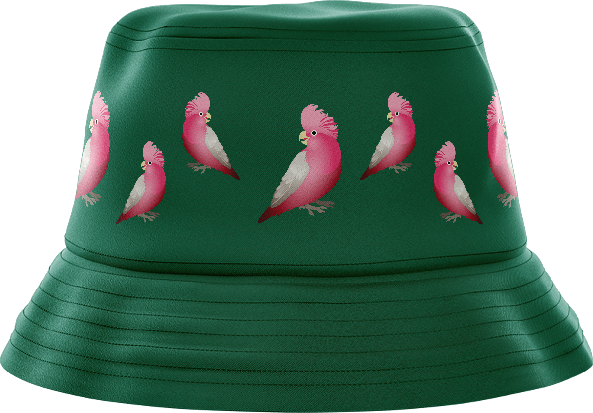 Glama Galah Bucket Hat - fungear.com.au