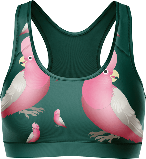 Glama Galah Crop Top - fungear.com.au