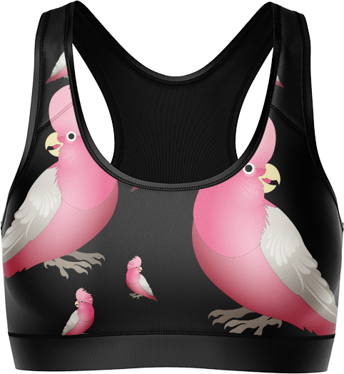 Glama Galah Crop Top - fungear.com.au