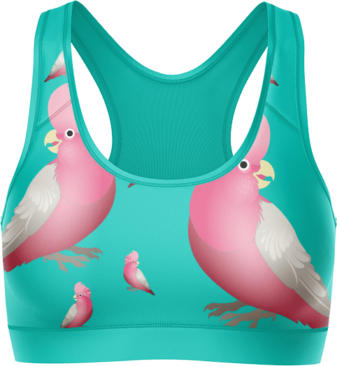 Glama Galah Crop Top - fungear.com.au