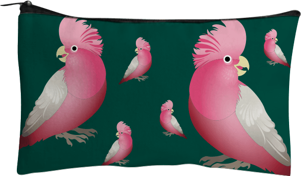 Glama Galah Jumbo Pencil Case - fungear.com.au