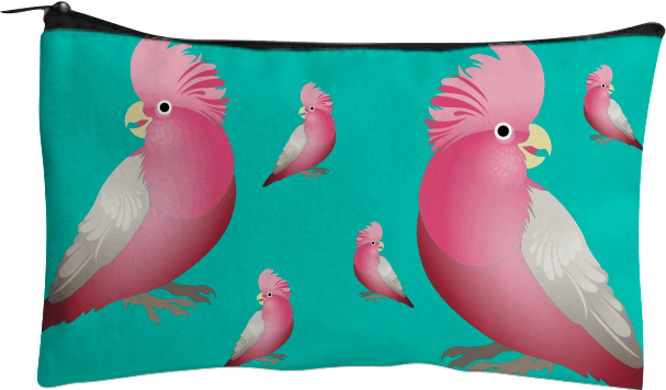Glama Galah Jumbo Pencil Case - fungear.com.au
