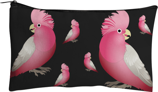 Glama Galah Jumbo Pencil Case - fungear.com.au