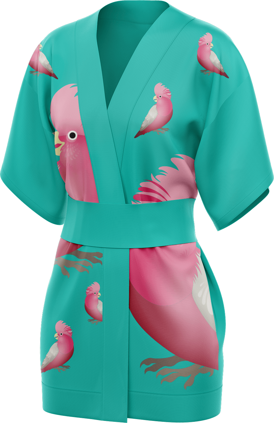 Glama Galah Kimono - fungear.com.au