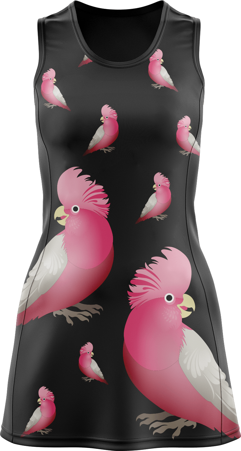 Glama Galah Ladies Mini Dress - fungear.com.au