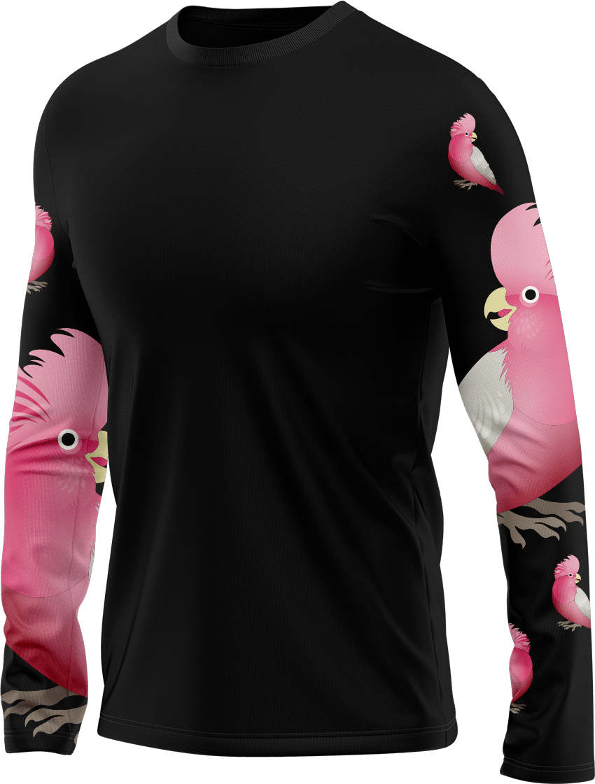 Glama Galah Rash T-Shirt Long Sleeve - fungear.com.au